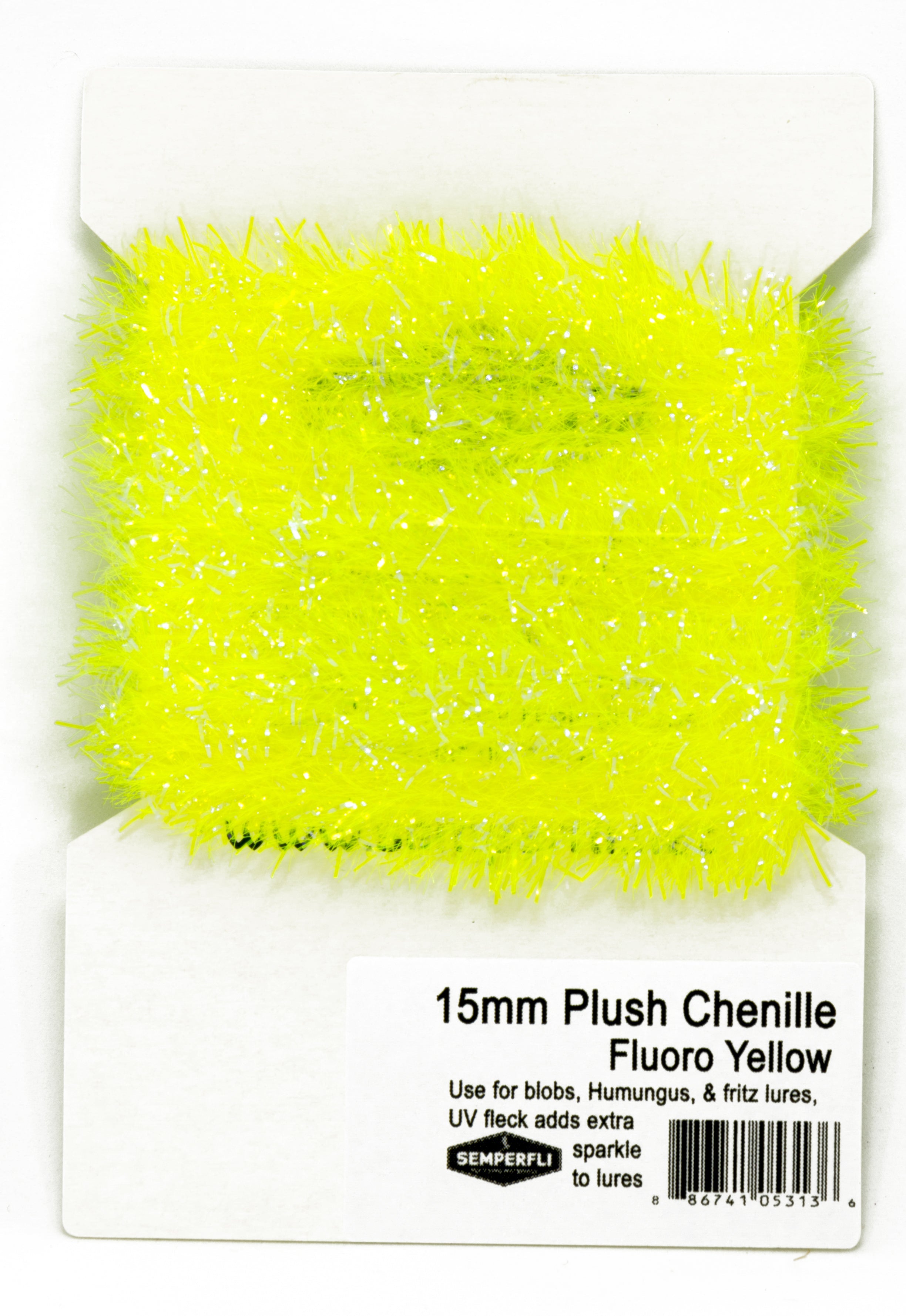 Semperfli Translucent 15mm Plush Chenille - Sportinglife Turangi